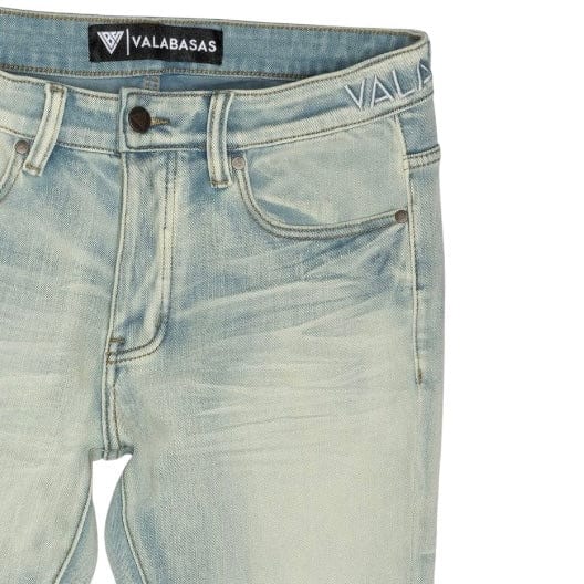Valabasas Mr.Slim 4 Way Stretch Slim Fit Jean (Light Wash) VLBS-VJ1-1004 - Image 3