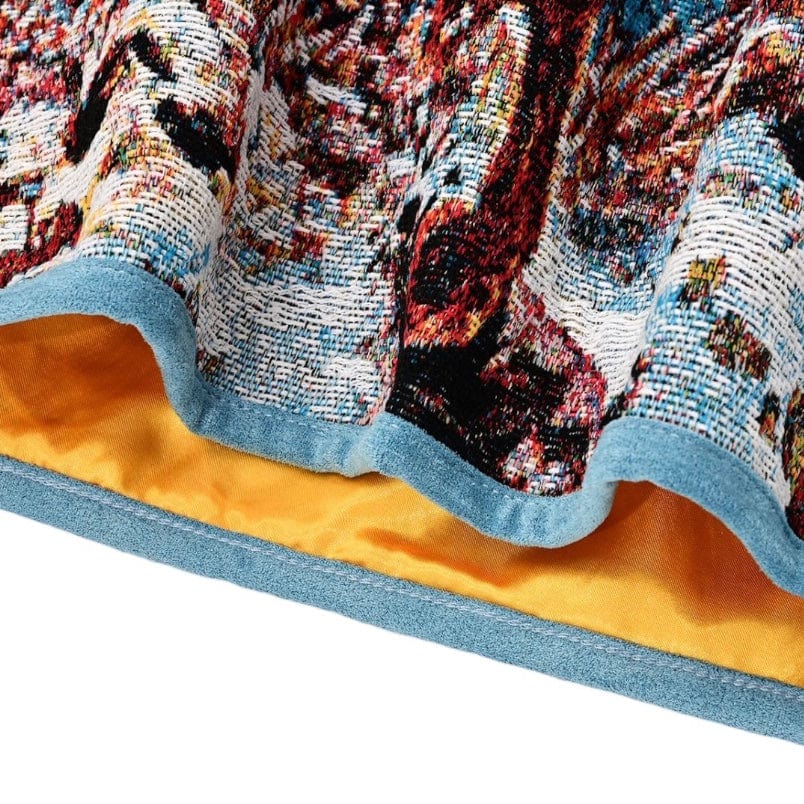 VeryRare Fatality Jacquard Hoodie (Blue) - Image 4
