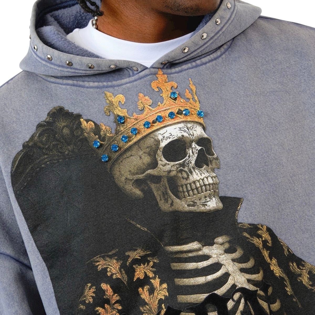 Voyage Studio King Hoodie (Midnight Gray) 53J12-MNGRY - Image 3