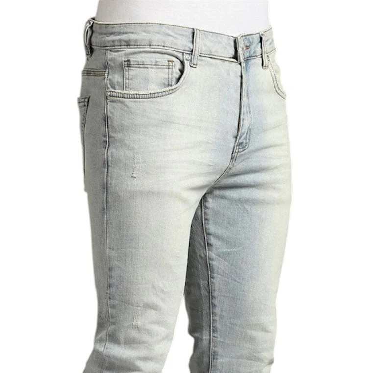 W Stacked Fit Denim (Antique Blue) M8211DA-AN - Image 5
