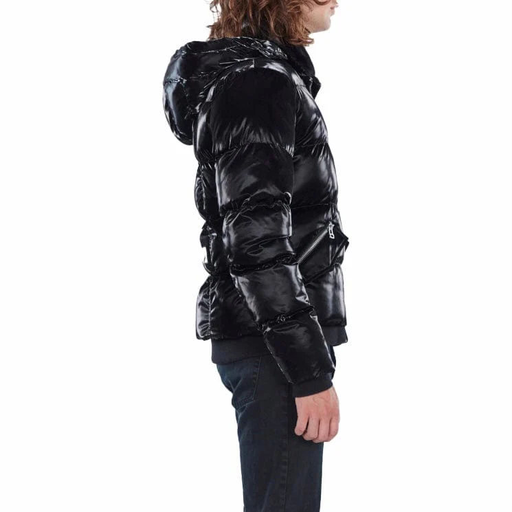 Woodpecker Woody Bomber Jacket (All Wet Black) WPM001 - Image 4