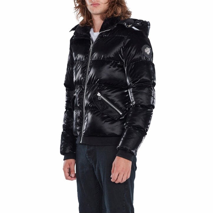 Woodpecker Woody Bomber Jacket (All Wet Black) WPM001 - Image 5