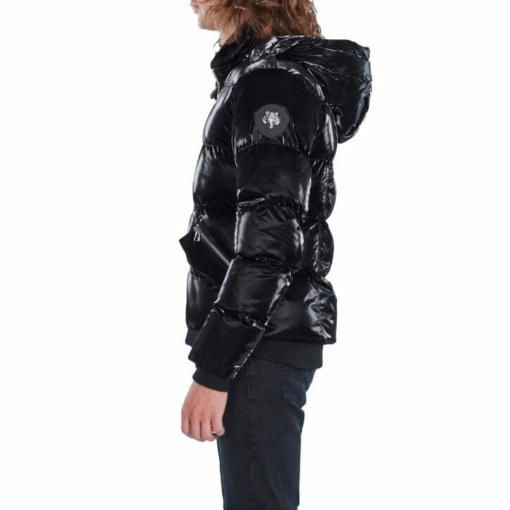 Woodpecker Woody Bomber Jacket (All Wet Black) WPM001 - Image 6