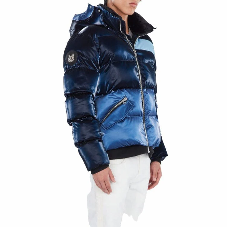 Woodpecker Woody Bomber Jacket (Blue Steel) WPM001 - Image 2