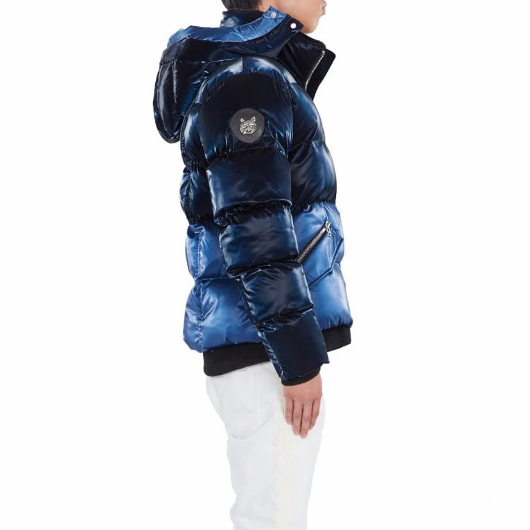 Woodpecker Woody Bomber Jacket (Blue Steel) WPM001 - Image 3