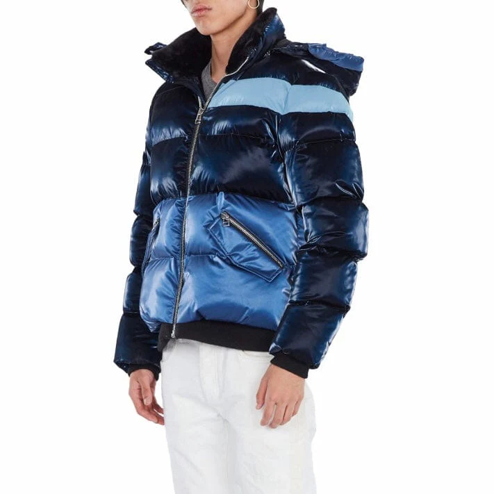 Woodpecker Woody Bomber Jacket (Blue Steel) WPM001 - Image 4