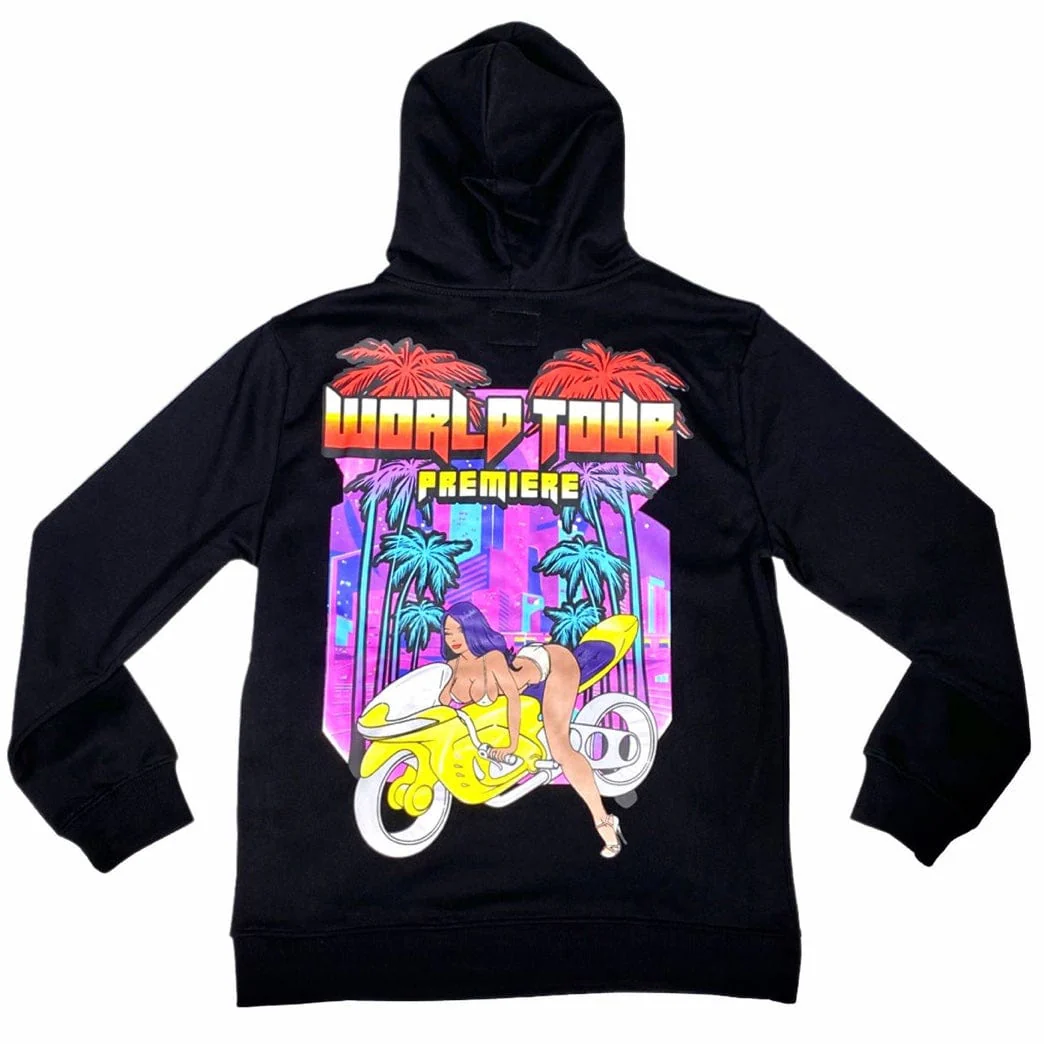 World Tour Ride Or Die Tour Hoodie (Black) - Image 5